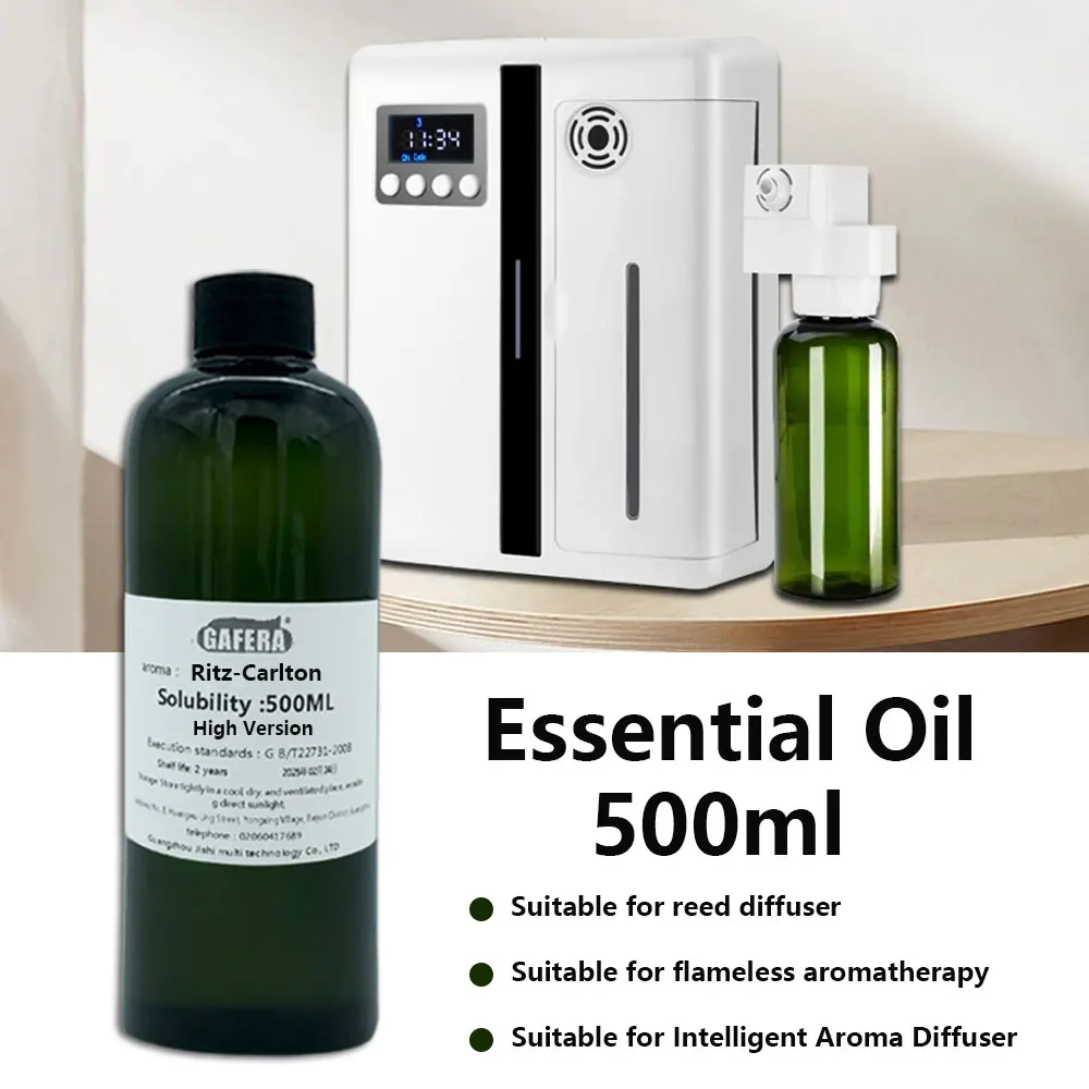 

GAFERA 500ml Ice Age Essential Oil-Aroma Supplement Liquid Suitable For Reed Diffuser & Flameless Aromatherapy & Aroma Machine