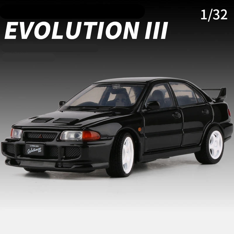 1:32 Mitsubishis Lancer Evo X 3 Alloy Car Model Diecast Metal Toy