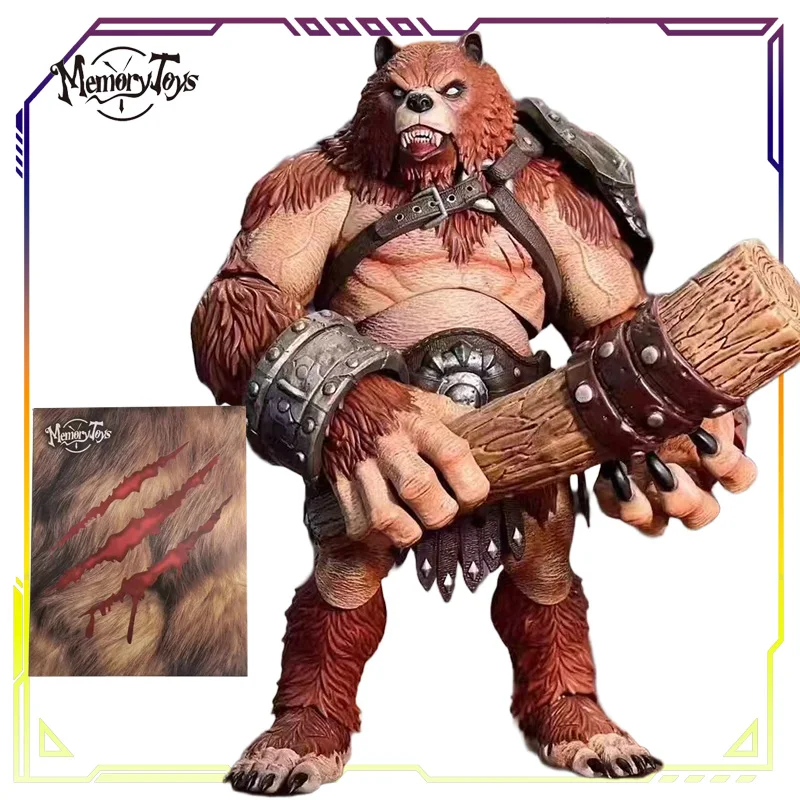 

Memory toys Original Adventurer World Series Bear people Action Figure Model Toys Collectible Model Ornaments Gifts For collect