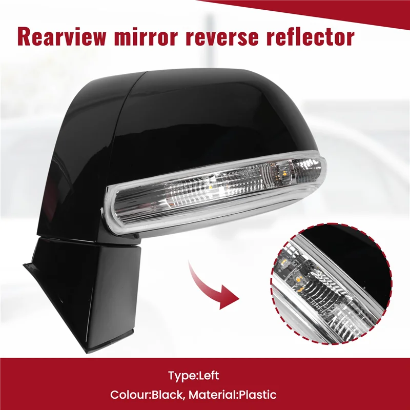 

Leading-Edge-Car Door Wing Rear View Mirror Assembly For Captiva 2008-2017