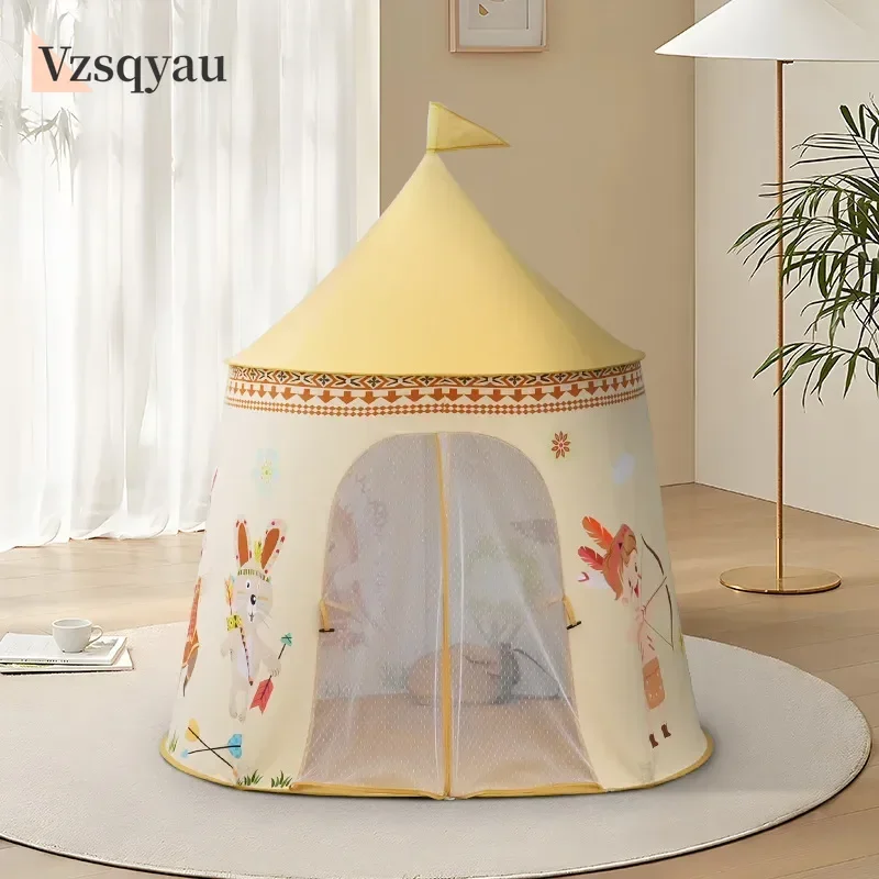 ألعاب أطفال قابلة للطي وسهلة الحمل للفتيات والفتيان، منزل لعب، خيمة داخلية خارجية، هدية عيد ميلاد للأطفال، جديد #1