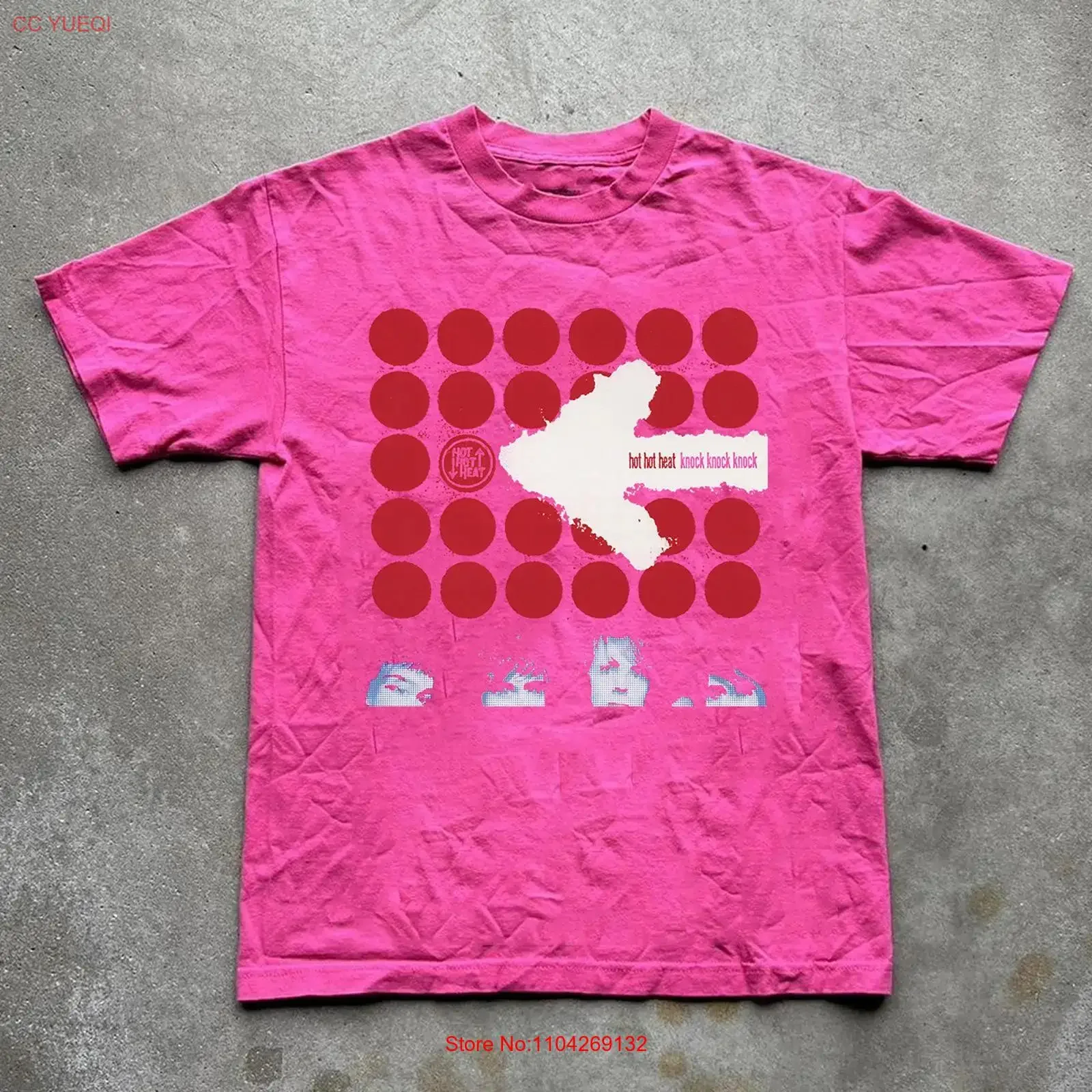 Hot Heat Band Knock T Shirt Full Size S 5XL long or short sleeves vintage Washed Stylish Breathable Unisex graphic