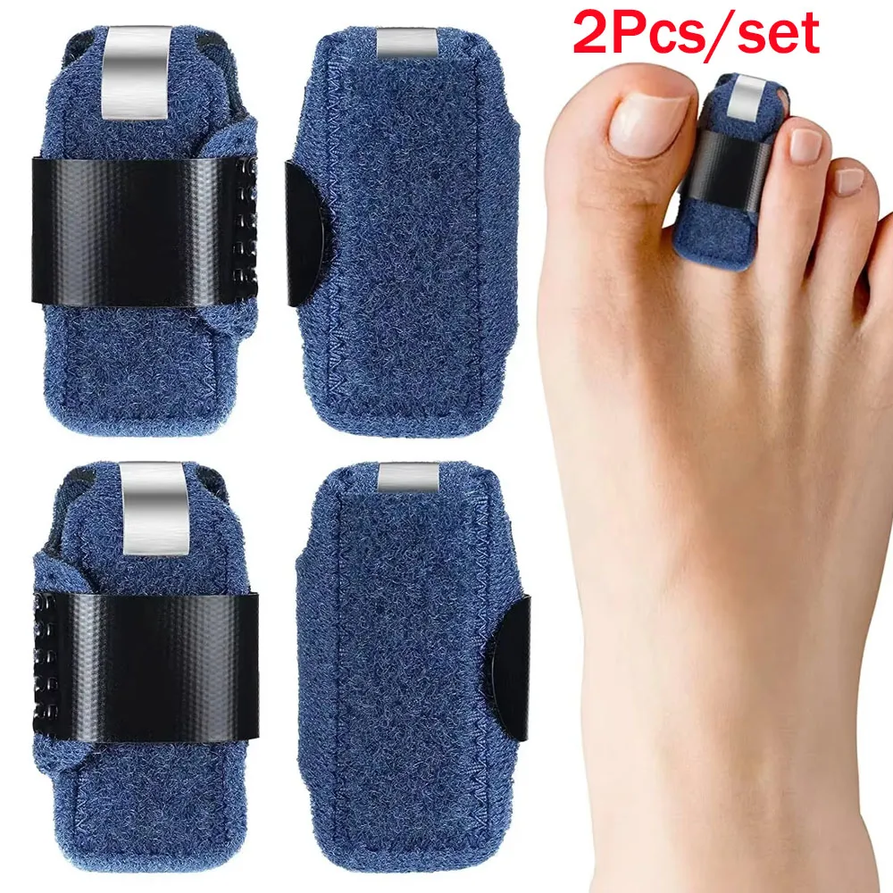 1pcs Toe Straightener Hammer Daily and Night Use Toe Corrector Toe Brace Splint Hammertoe Splint Wrap Covers Broken Foot Care