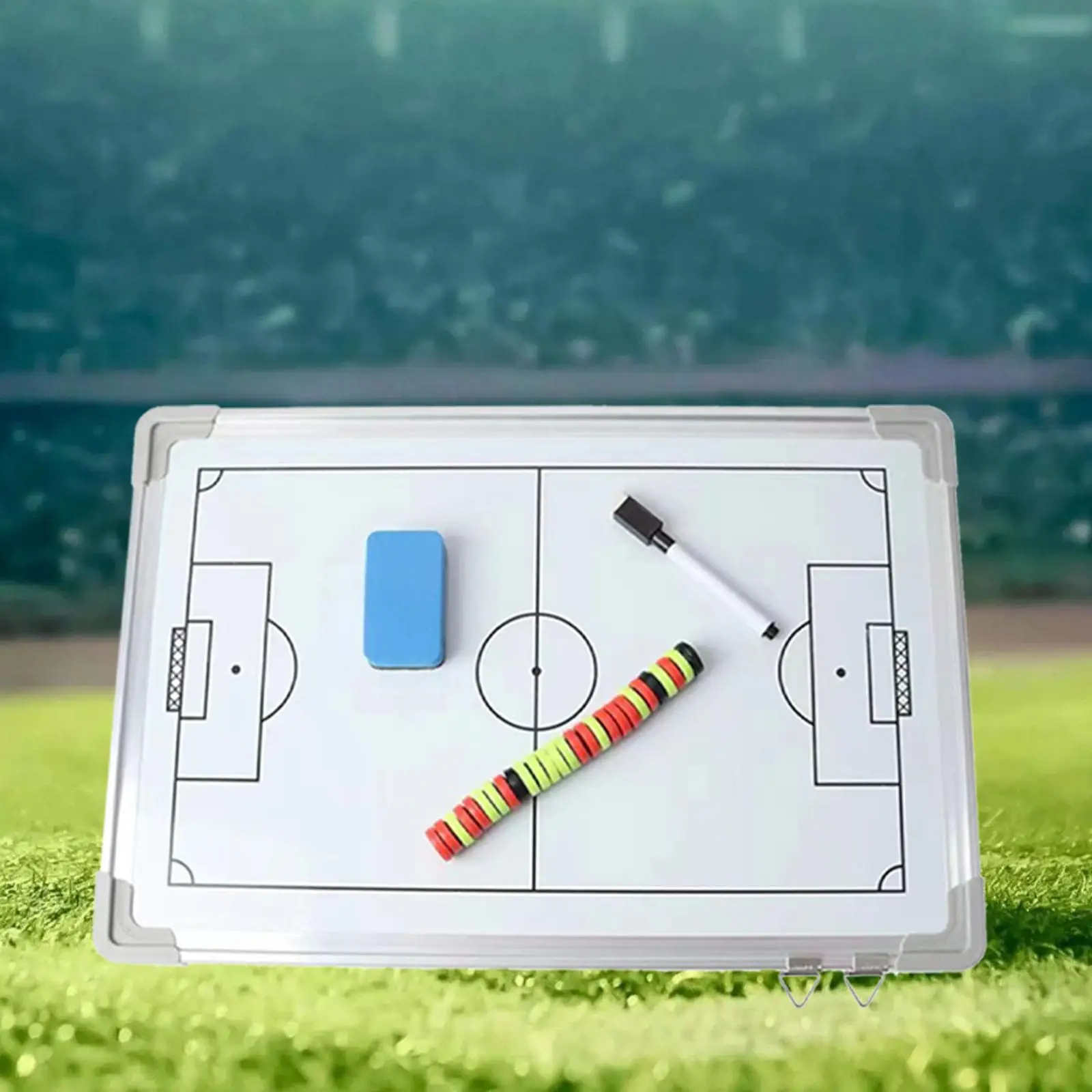 Football Coaching Board Strategy Board Aluminum Alloy Soccer Coaching Board