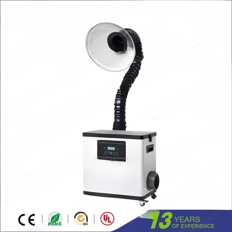 Collector Dust removal system Exhaust moxibustion hair keratin flue gas extractor