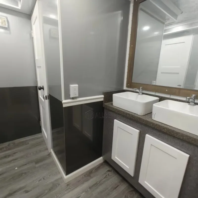 Precio Sala de ducha de vapor personal con Sauna, remolque de ducha portátil para exteriores, remolque de baño