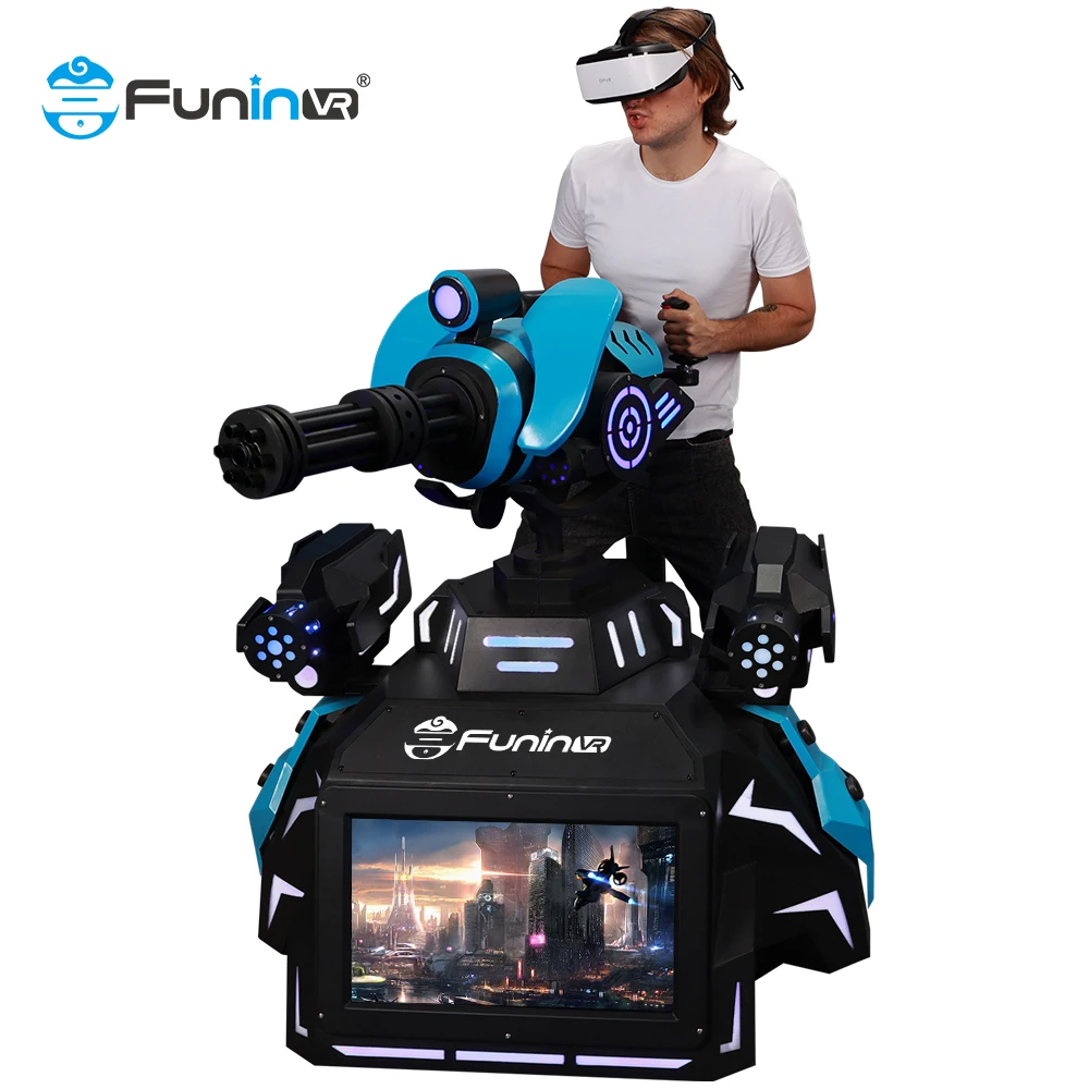 Big Promotion Arcade Game Machine Vr Shooting Simulator Shoot Suppliers 9D 360 Vr Shooting Game