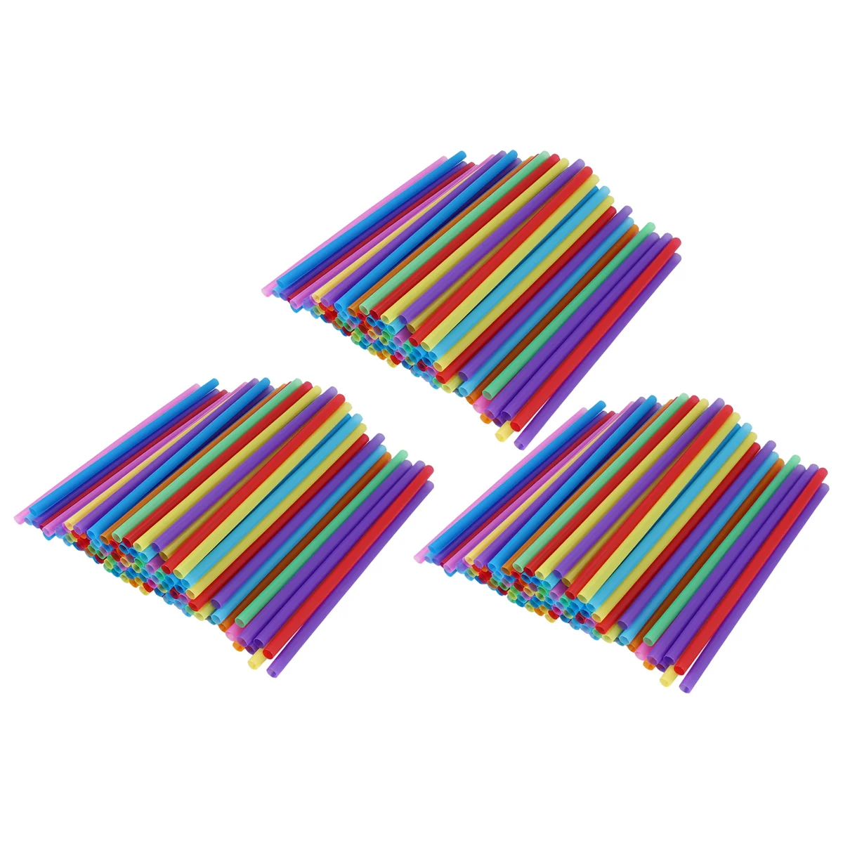 On sale 300Pcs 10.3in Jumbo Straws Smoothie Straws Milkshake Straws Extra Wide Extra Long Assorted Bright Colors