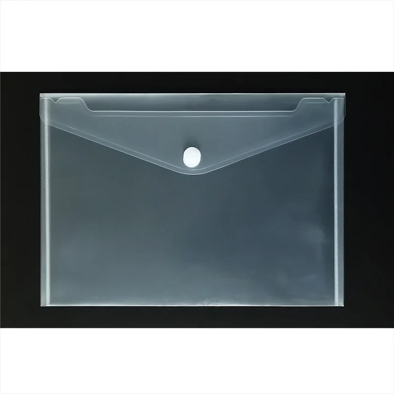 A5 10-100 pieces/set folder bag A5 folder transparent plastic file paper office supplies
