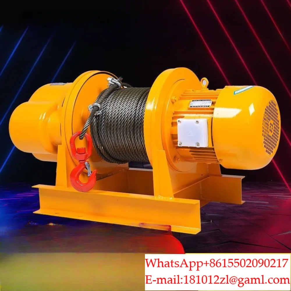 Hoist 1 ton/2/3/5 ton 380v electric traction hoist heavy marine crane construction hoist hoist