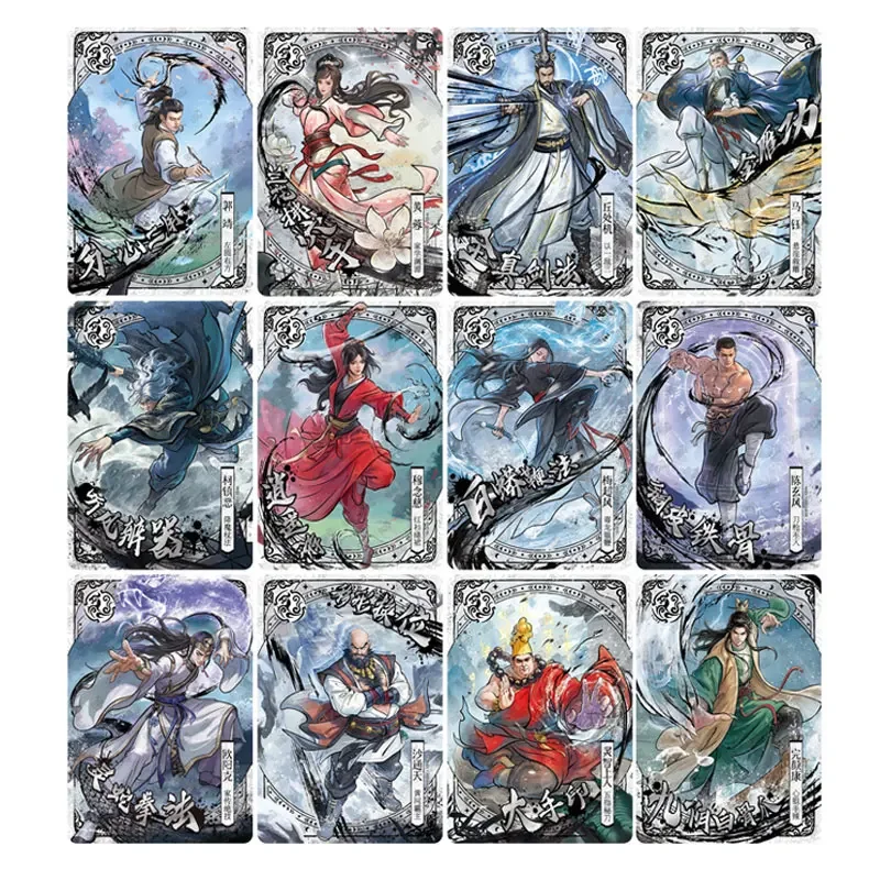 Tarjeta de colección genuina KAYOU, la leyenda de los héroes Condor, Jin Yong's Caballeros, CSQL/CSQL/LJ/ZSQL/HXBH/YXZQ/QXXW/MJ/GJ