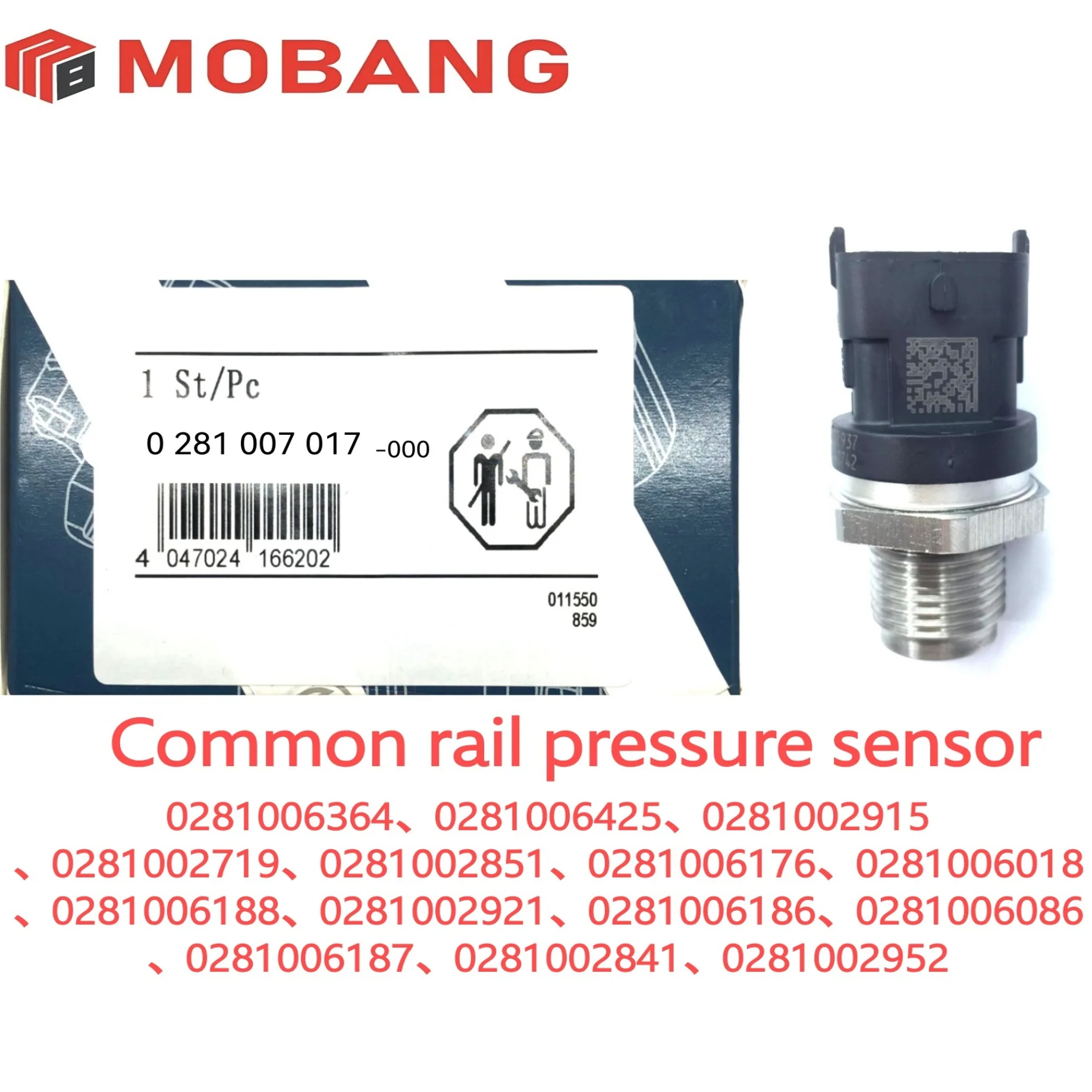 Geschikt voor Hyundai Kia Diesel Common Rail brandstofdruksensoren, met een compleet assortiment modellen.