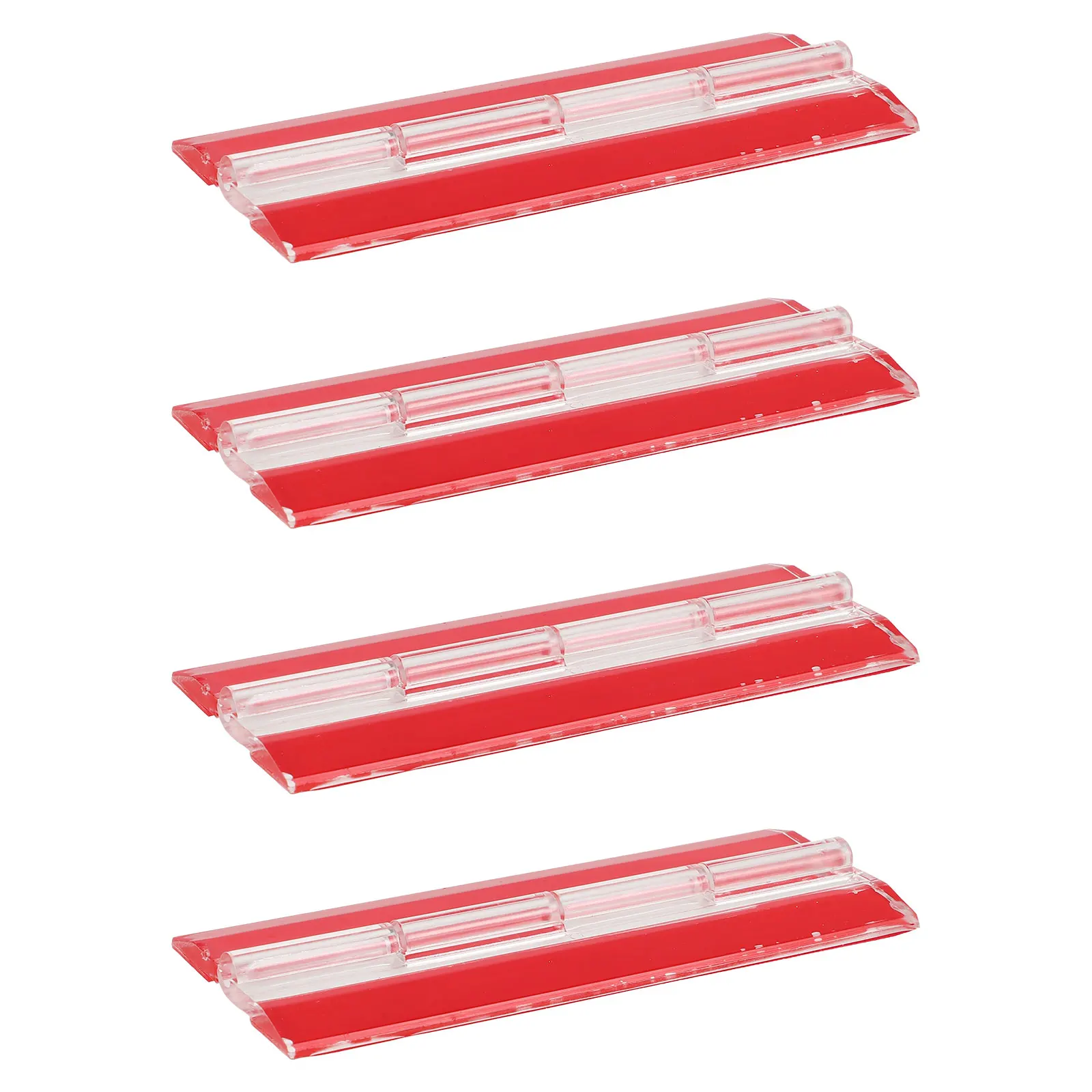 

4pcs Self Adhesive Hinge Clear Acrylic Folding Corner Hinges for Crafts Heavy Duty Wood Hinges Hidden Door Hardware