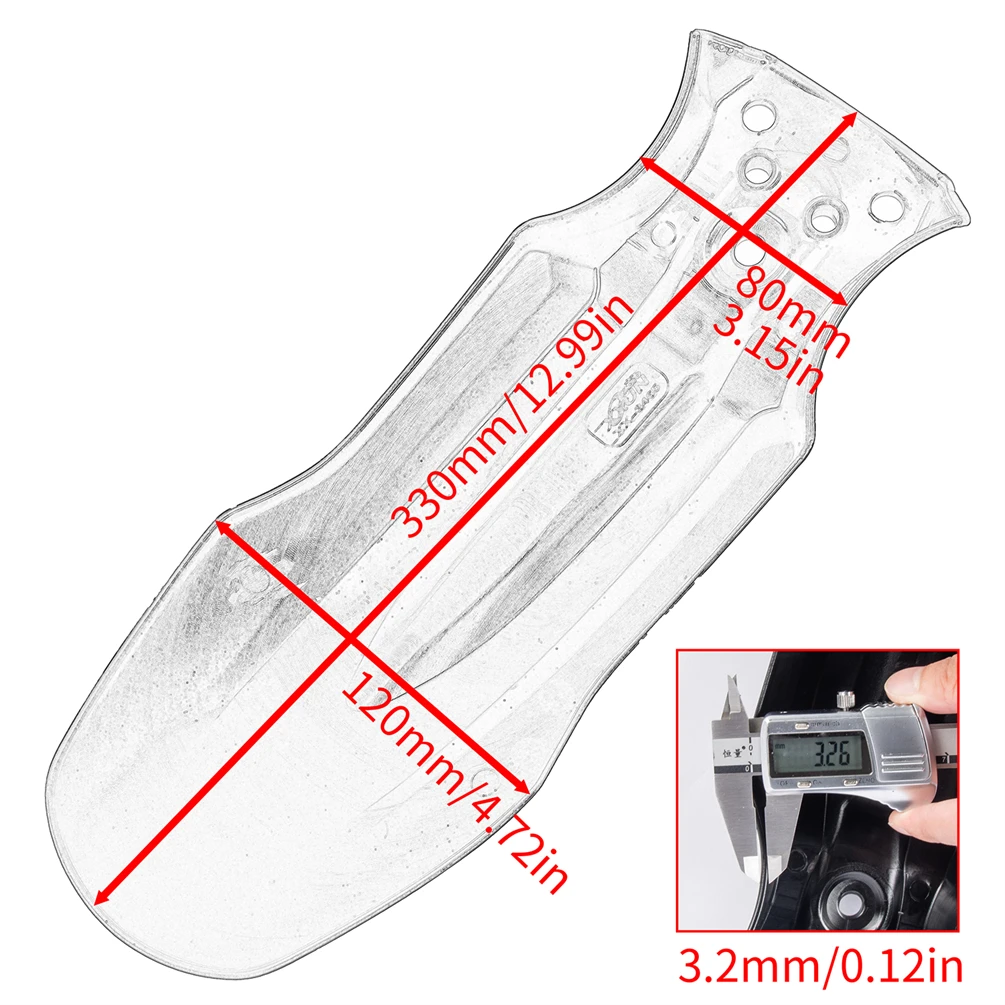 لهوندا الصليب شبل 110 2023 2024 دراجة نارية درابزين الجبهة الطين سبلاش الحرس حامي غطاء CC110 اكسسوارات #6