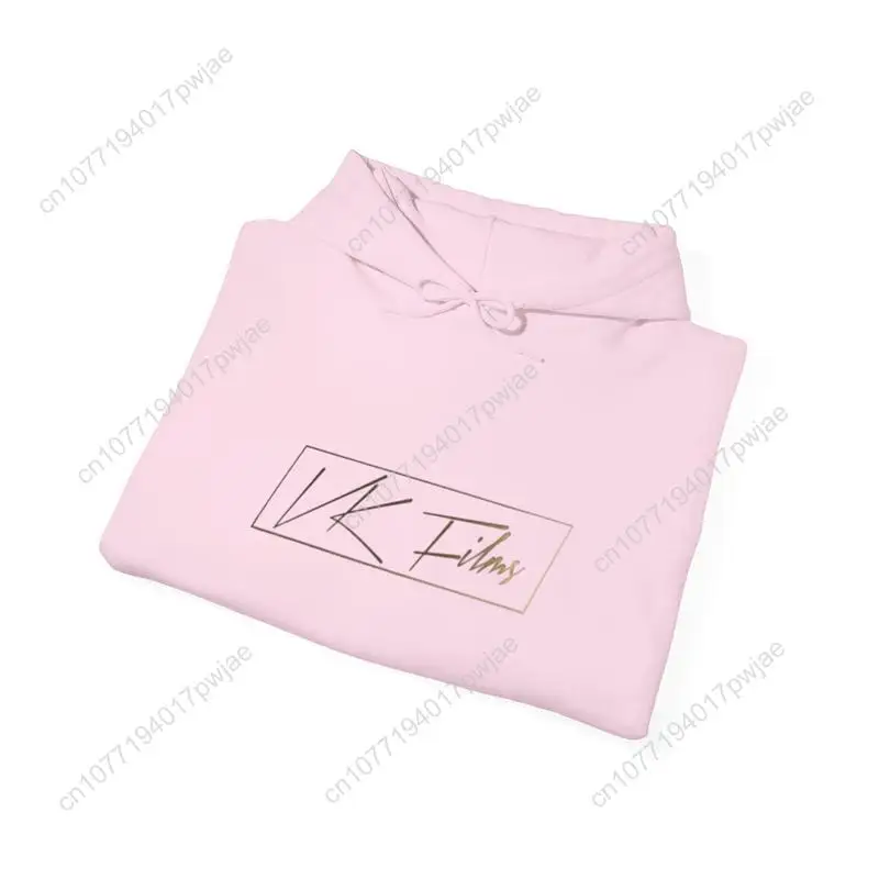 Толстовка с капюшоном VK Films, большим удобным карманом и завязками