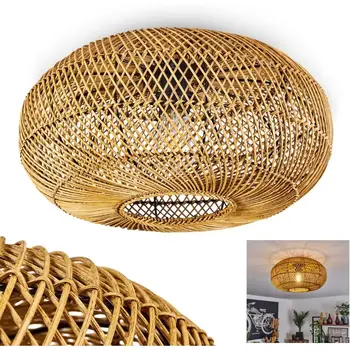 6 best sales Rattan-Kronleuchter - №1