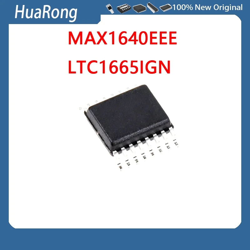 10Pcs/Lot   MAX1640EEE MAX1640 LTC1665IGN LTC1665   SSOP16