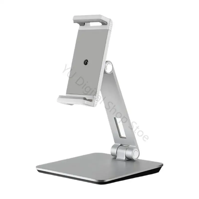 96BA Aluminium-Desktop-Tablet-Halter für 4,7 bis 12,9 Zoll große Handys, E-Reader, Gaming-Geräte – Detail 8