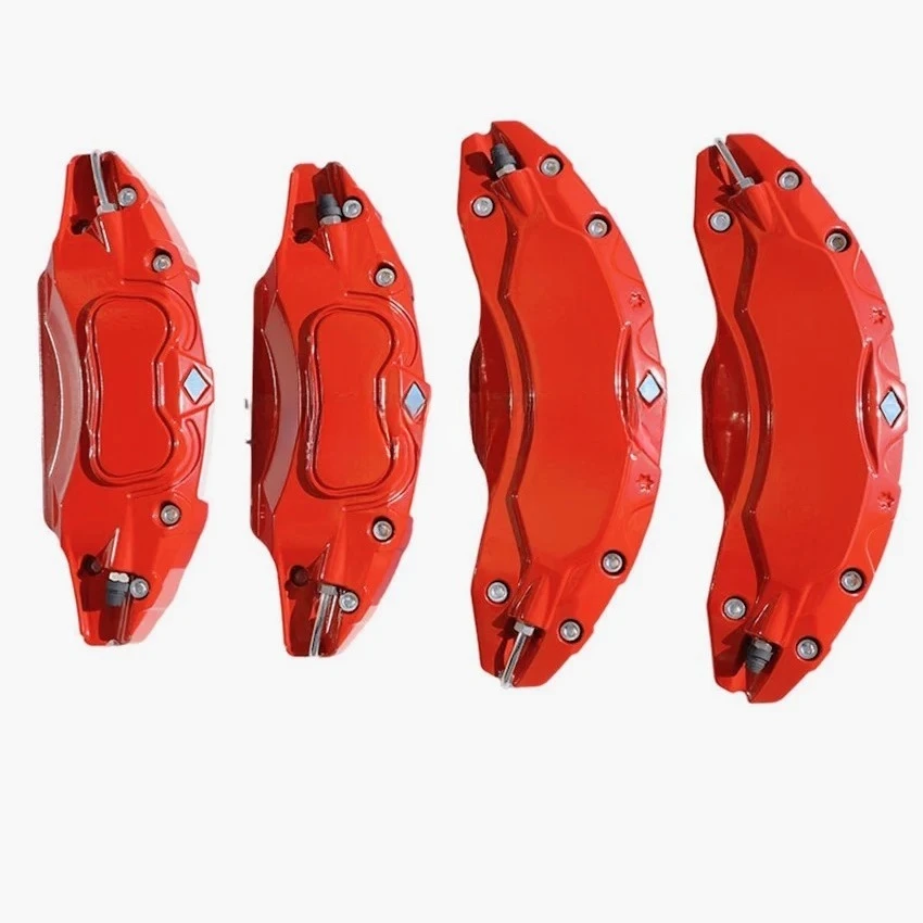 AE-For 2020-2023 Tesla Model Y Brake Caliper Cover (4-Piece Set) Modification Special ADC12 Aluminum Alloy Wheel Caliper Cover