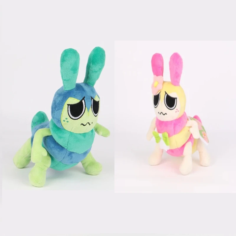 

Милая мультяшная плюшевая игрушка в виде кролика-насекомого, мягкая набивная кукла, очаровательная коллекционная фигурка, идеальный подарок для любителей игр, на день рождения ребенка