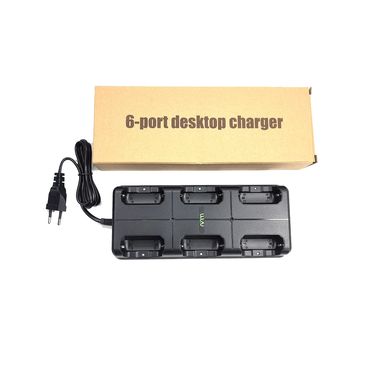 WLN 6 In 1 Charger For KD-C1 KD-C1PLUS Mini UHF Two Way Radio ANYSECU AC-U2 Unit Charging