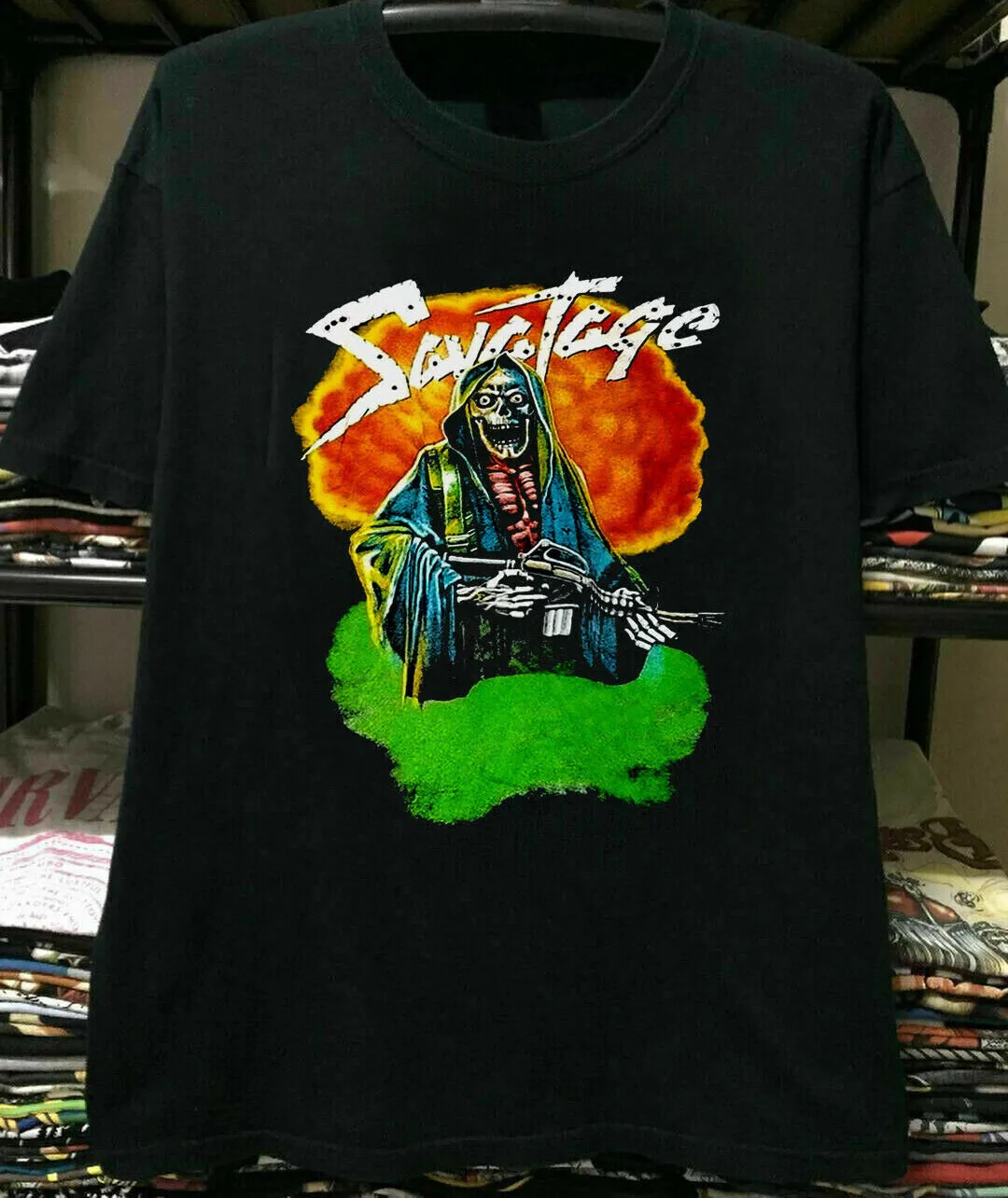 SAVATAGE 1990 GUTTER BALLET Unisex Black Men T-shirt S-234XL NG2198