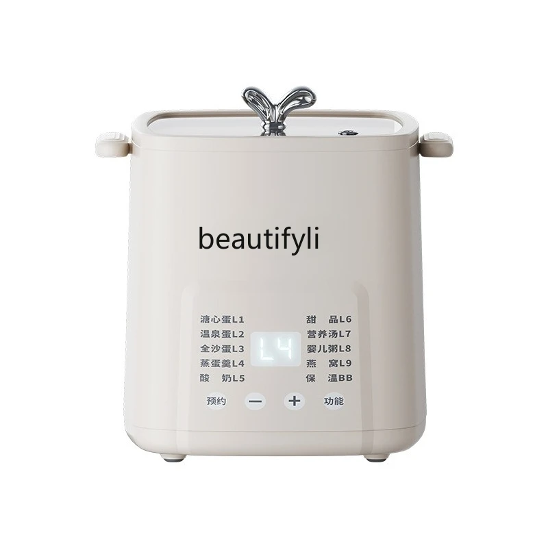 

Ceramic water-proof stew cup Household egg steamer Multifunctional soup and egg electric stew pot