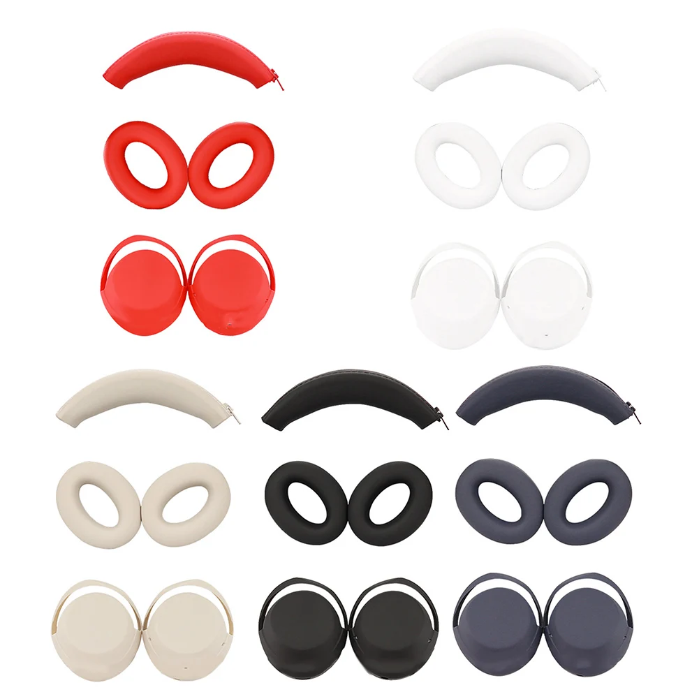 

Headset Earmuffs EarPads Head Beam Sleeve For Sony WH-1000XM4 Earphone Headbeam Protector Sleeve Earphone Protective Cover