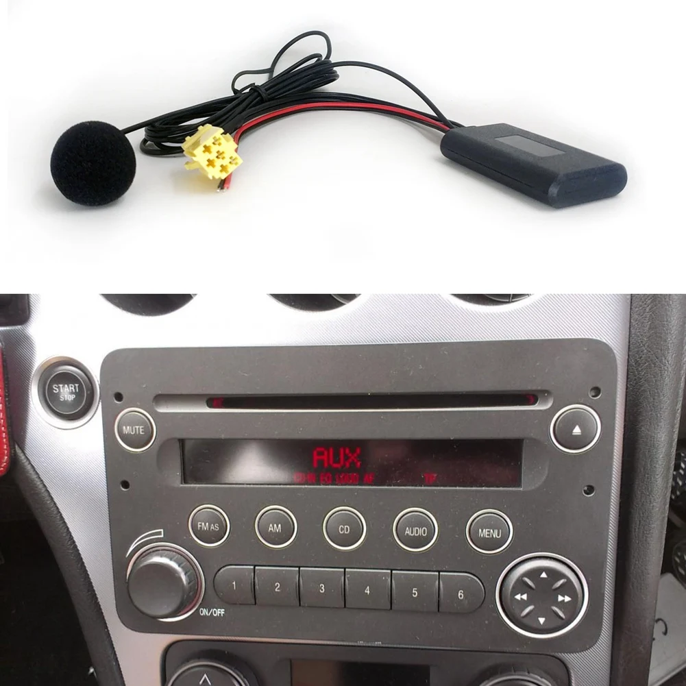 Auto Bluetooth 5,0 Aux Kabel Mikrofon Freis prec heinrich tung Handy kostenlos Anruf Adapter für Fiat Grande Punto Alfa