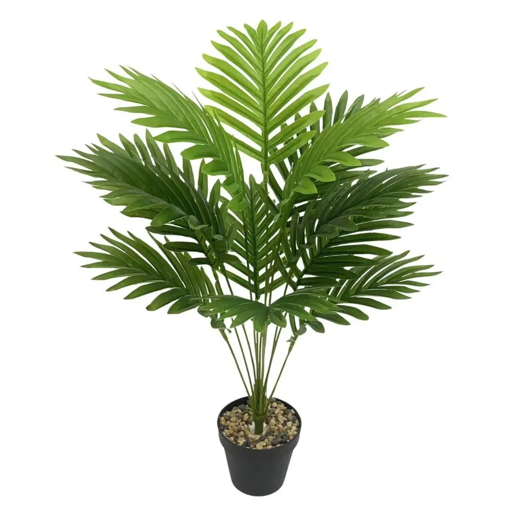 70–120 cm großer künstlicher Palme, tropische grüne Blätter, künstliche Pflanzen, Kunststoff-Monstera-Kunstbaumzweig für Zuhause, Küche, Dekoration – Detail 10