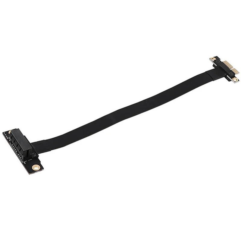 

ABT-8X 90-градусный Pci-E Pci Express 1X на 1X слот Riser Card конвертер удлинитель ленточный адаптер удлинительный кабель Pci-E X1