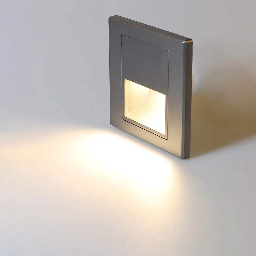 Smart Switch Human Motion Sensor Vier Kleuren Verlichting Hoek Led Muur Licht Trap Corridor Licht