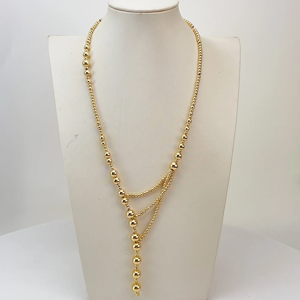Yuminglai Brazilian Jewelry Sets Gold Plated Jewelry for Women Wedding Party FHK29807