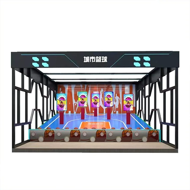 

Deluxe basketball machine Adult children Commercial basketball machine Amusement equipment Large video game city