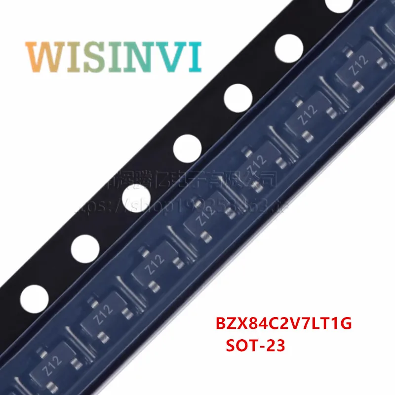 50PCS BZX84C2V4LT1G Z11 BZX84C2V7LT1G Z12 BZX84C3V0LT1G Z13 BZX84C3V3LT1G Z14 BZX84C3V6LT1G Z15 Zener Voltage Regulators SOT−23