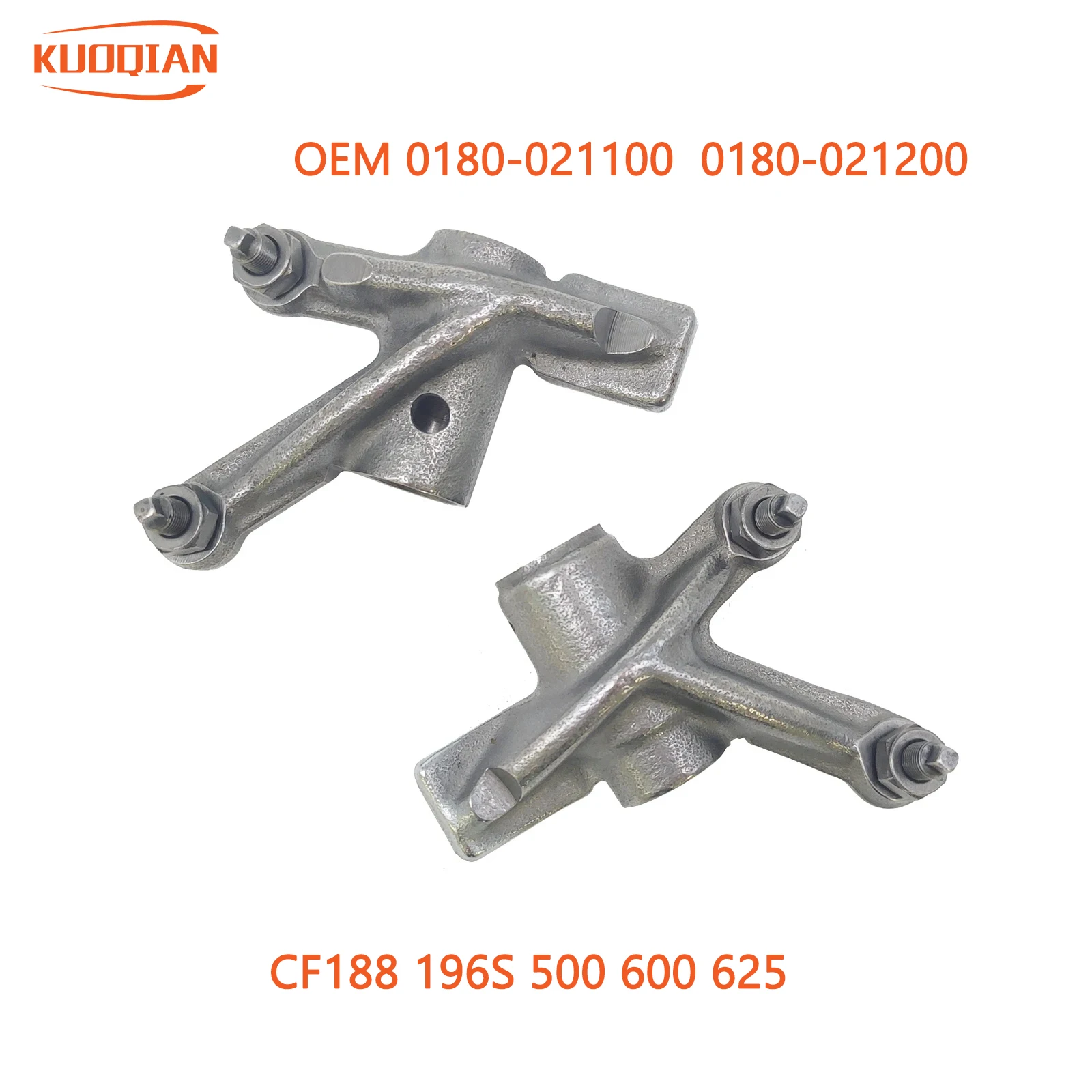 1 sets Valve Rocker Arm for cf 500cc X5 0180-021100&0180-021200 ATV UTV Quad Motorcycle Engine Parts 35143 35148 linhai 500