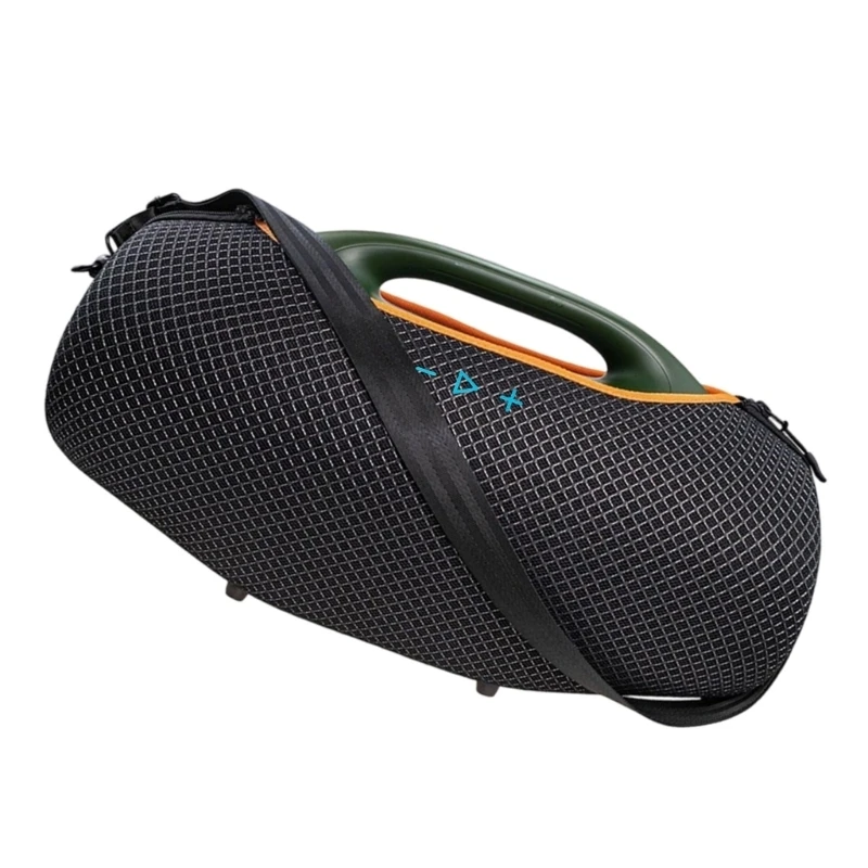Outdoor-Lautsprecherabdeckung, verdickte, stoßfeste Polsterung, wasserdichte Außenseite und ergonomischer Riemen für Boombox 4 – Detail 1