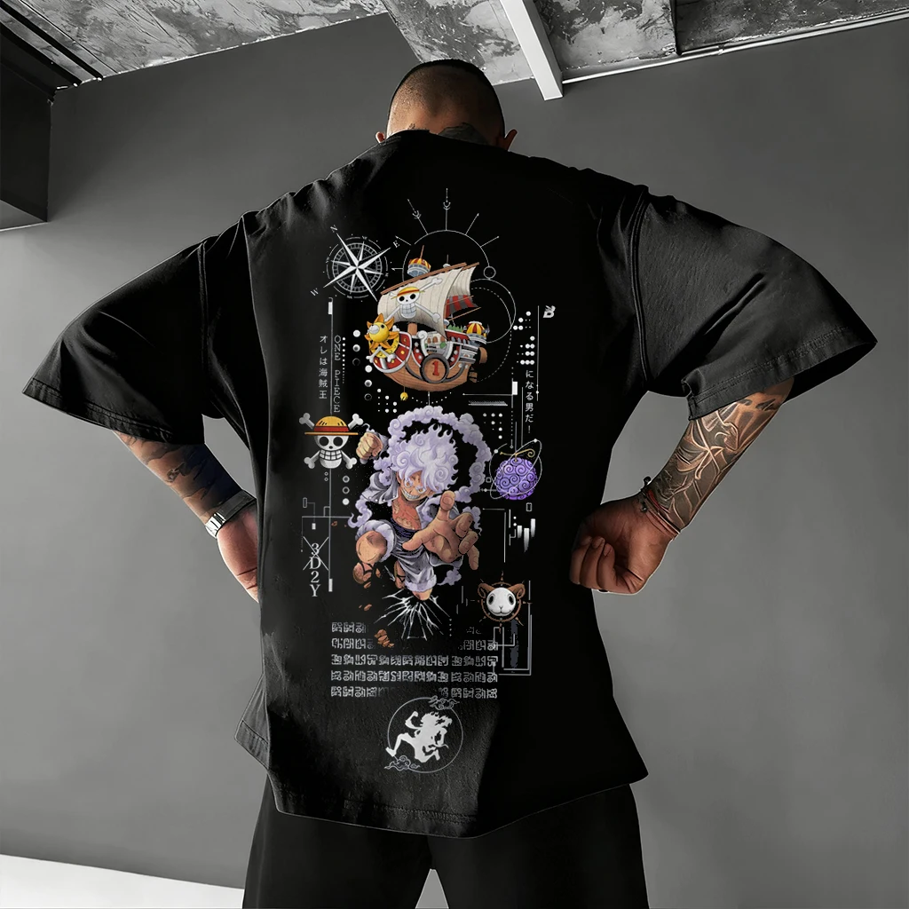New One Piece Anime Luffy Ace Chopper Graphic T Shirt Men Women 2026 Summer Streetwear Cotton Tee Casual Short Sleeve Tops