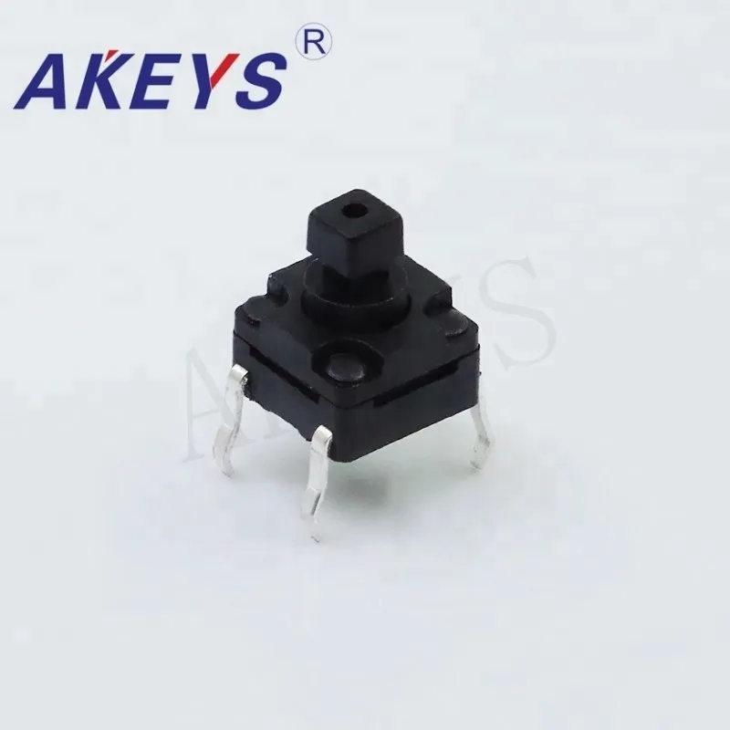 10PCS TS-I012 6*6 Waterproof Tact Switch DIP 4 Pin MINI Touch Switch Square Button