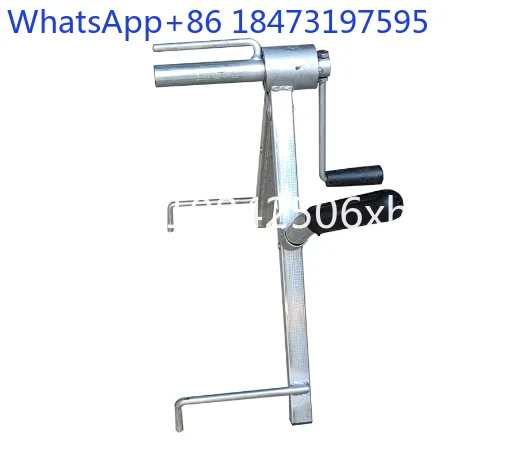 

Portable Fire Hose Reel Foldable Agricultural Irrigation Water Pipe Reel Agricultural Coil Winding Rack