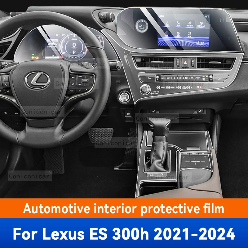 

For LEXUS ES 300h 2021-2024 Car Interior Protective Film Center Navigation Instrucment Anti-Scratch Repair Sticker Accessories