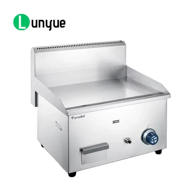 Commercial Desktop Gas Stove Stainless Steel Single Burner Hot Plate for Restaurant Kitchen Frying Pan Cooking High
