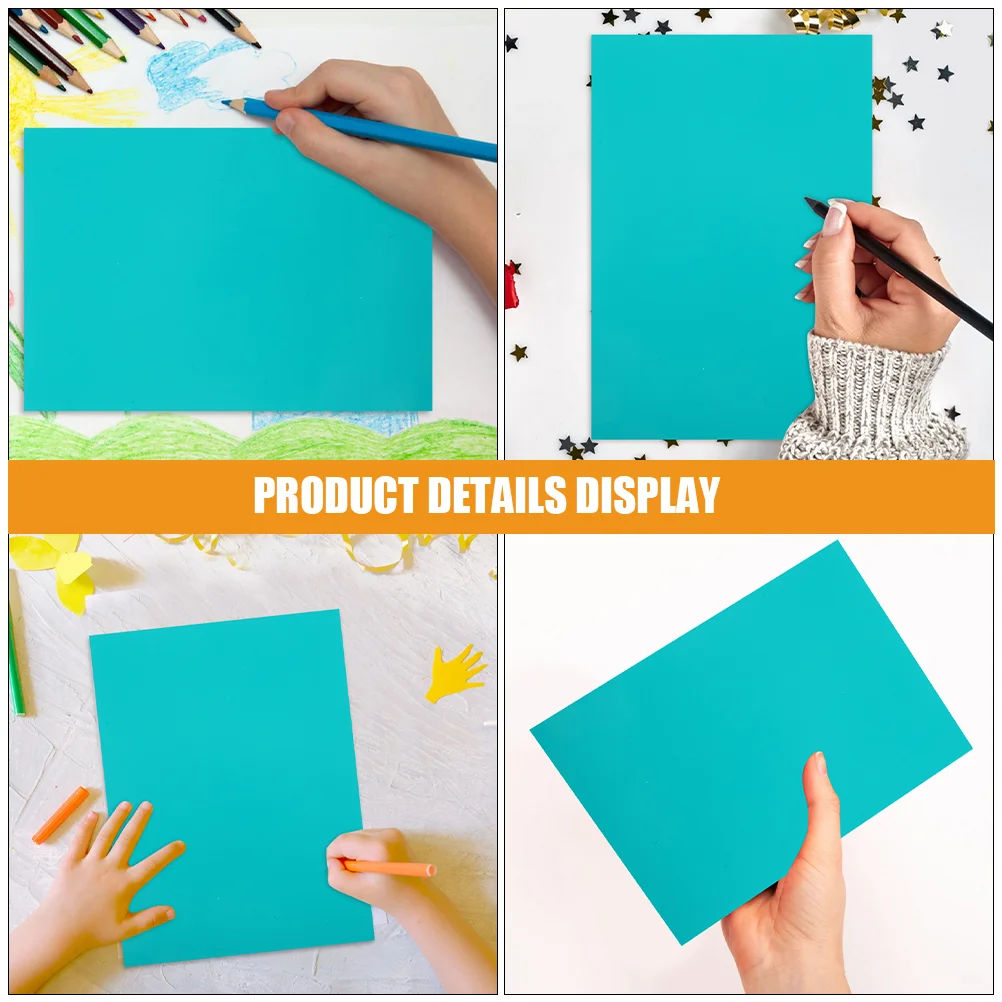 4 Pcs Crafts Engraving Rubber Sheet Child Cutting Mat Portable Carving Pvc Plastic