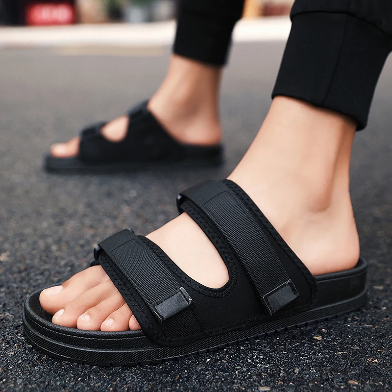 Light Weight Casual Men Sandals Cool Street Slippers Summer Flip Flops Comfort Non Slip Man Beach Shoes Zapato Hombre