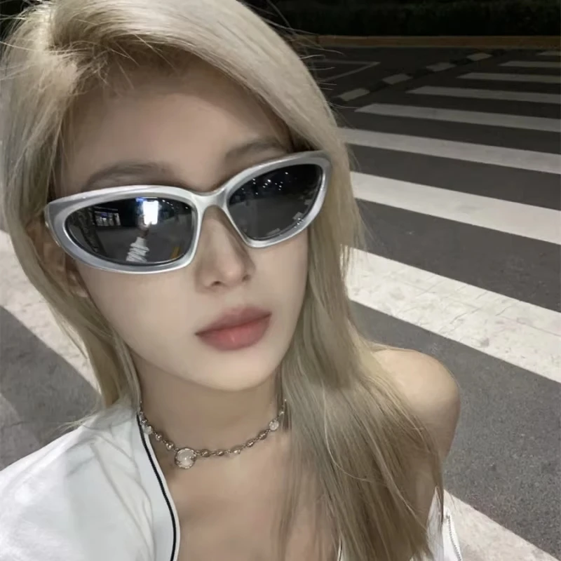 1/2/3pcs Fashionable Men and Women Sunglasses High-end Y2K Square Bicycle Glasses Resistant Sunglasses Outdoor Hiking Glas UV400 image 2