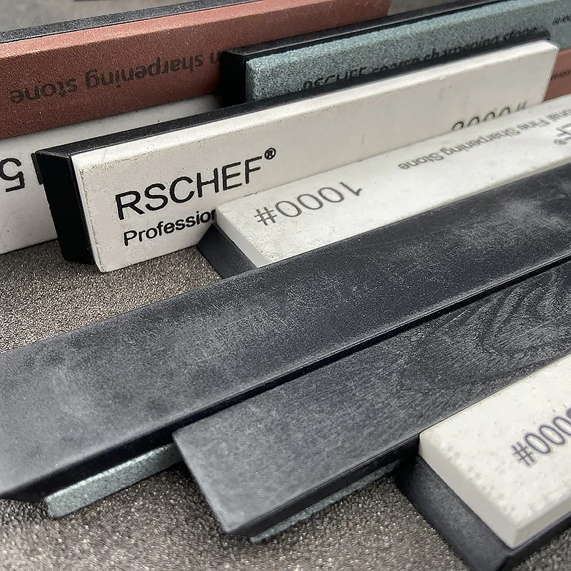 RSCHEF sharpening stone knife sharpener professional big whetstone Polished Little Fixed angle sharpen grinding water stone 3000