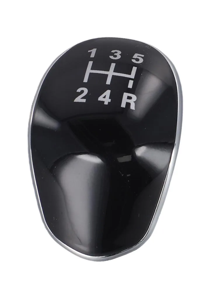 5 Speed Car Gear Knob Head Cover Cap Manual Gear For Ford For Fiesta For Focus ABS Black Gear Knob Cap Car Accessories