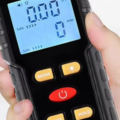 3 In 1 EMF Radiation Detector Dosimeter Electromagnetic Field Tester With LCD Display For Home Office Safety Meter