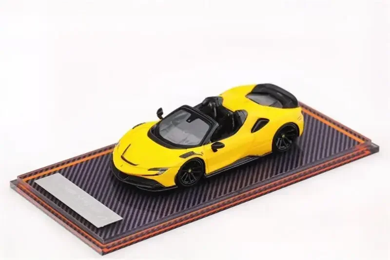 

U2 1:64 SF90 Spider Novitec Yellow Resin Model Car