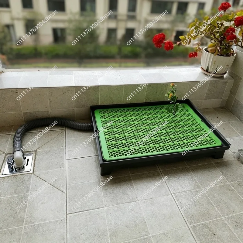 Creative Dog Toilet Direct Drain Large Medium Breed Pet Urinal Automatic Waste No Pad Splice